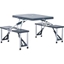 Picture of Outsunny Camping 4-Seat Table Set W/Chairs-Black/Grey
