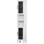 Picture of HOMCOM MDF 6-Tier Tall Bathroom Cabinet White/Black
