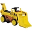 Picture of HOMCOM Kids Ride-On Digger Bulldozer Themed Car w/ Lights Horn Music Player and Moving Excavator Yellow