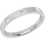 Picture of An eye catching Princess Cut diamond set ladies wedding ring in palladium