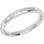 Picture of An elegant diamond set courted ladies wedding ring in 18ct white gold