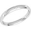 Picture of A classic diamond set ladies wedding ring in platinum