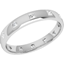 Picture of A classic Princess Cut diamond set ladies wedding ring in 18ct white gold