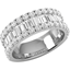 Picture of A breathtaking diamond-set ladies eternity/dress ring in 18ct white gold