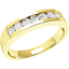Picture of A breathtaking Round Brilliant Cut diamond eternity ring in 18ct yellow gold
