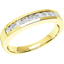 Picture of A stunning Round Brilliant Cut diamond eternity ring in 18ct yellow gold