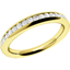 Picture of A gorgeous Round Brilliant Cut diamond set eternity/wedding ring in 18ct yellow gold