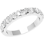 Picture of A classic bar set ladies diamond wedding ring in platinum