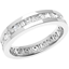 Picture of A breathtaking full set mixed cut diamond set ladies wedding ring in platinum