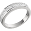 Picture of A magnificent Baguette Cut diamond eternity ring in platinum