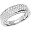 Picture of A stunning Round Brilliant Cut diamond dress/eternity ring in 18ct white gold