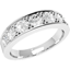 Picture of A gorgeous Round Brilliant Cut multi-stone diamond eternity ring in platinum