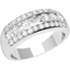 Picture of A stunning Round Brilliant Cut dress diamond ring in platinum