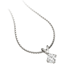 Picture of A beautiful Round Brilliant Cut diamond necklace in 18ct white gold