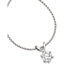 Picture of A timeless Round Brilliant Cut diamond necklace in 18ct white gold
