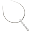 Picture of A stunning five stone diamond necklace in 18ct white gold