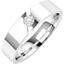 Picture of An eye catching Round Brilliant Cut diamond set mens ring in platinum