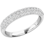 Picture of An elegant Round Brilliant Cut diamond set wedding/eternity ring in platinum