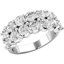 Picture of A glamorous Round Brilliant Cut dress diamond ring in 18ct white gold