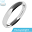 Picture of A classic courted ladies wedding ring in heavy-weight 18ct white gold