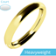 Picture of A classic courted ladies wedding ring in heavy-weight 18ct yellow gold