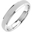 Picture of A beautiful ladies mixed finish wedding ring in palladium