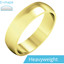 Picture of A stylish D shaped mens ring in heavy 18ct yellow gold
