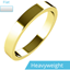 Picture of A stunning flat top ladies wedding ring in heavy-weight 18ct yellow gold
