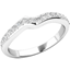 Picture of A Round Brilliant Cut diamond set wedding/eternity ring in platinum