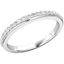 Picture of A classic diamond-set ladies eternity/wedding ring in platinum