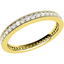 Picture of A stunning Round Brilliant Cut full diamond eternity/wedding ring in 18ct yellow gold