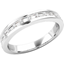 Picture of A beautiful Baguette Cut diamond set wedding/eternity ring in platinum