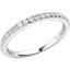 Picture of A stunning Round Brilliant Cut diamond full eternity/wedding ring in platinum