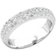 Picture of A luxurious Round Brilliant Cut diamond set ladies ring in 18ct white gold