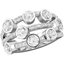 Picture of A unique Round Brilliant Cut diamond dress ring in platinum (In stock)