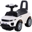 Picture of HOMCOM 3-in-1 Ride-On Car Walker Stroller Push-Along w/ Horn Wheel & Under Seat Storage White