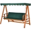 Picture of Outsunny Wooden Garden 3-Seater Outdoor Swing Chair