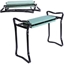 Picture of Outsunny Garden 2 in 1 Kneeler Bench-Green/Black