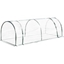 Picture of Outsunny PVC Greenhouse Tunnel Steel Frame Transparent 250x100x80cm