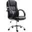 Picture of Vinsetto High Back Executive Office Chair Ergonomic Design Adjustable Soft Padded Seat Height 360Â° Swivel PU Leather Black