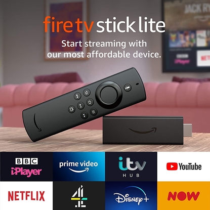 Picture of Introducing Fire TV Stick Lite with Alexa Voice Remote Lite (no TV controls) | HD streaming device | 2020 release