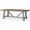 Picture of Iona 10 Seat Dining Table, Solid Pine and Grey
