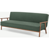 Picture of Lars Click Clack Sofa Bed, Darby Green and Walnut Stain