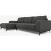 Picture of Luciano Left Hand Facing Chaise End Corner Sofa, Hudson Grey