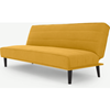 Picture of Kitto Click Clack Sofa Bed, Butter Yellow