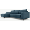 Picture of Luciano Left Hand Facing Chaise End Corner Sofa, Orleans Blue