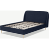 Picture of Trudy Super King Size Bed, Royal Blue velvet & Brass Legs