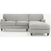 Picture of Orson Right Hand Facing Chaise End Corner Sofa, Chic Grey