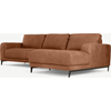 Picture of Luciano Right Hand Facing Corner Sofa, Texas Tan Leather