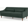 Picture of Herton 3 Seater Sofa, Autumn Green Velvet